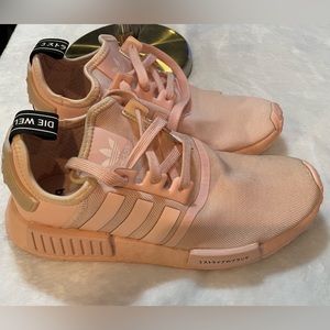 Adidas Originals, NMD R1, size 7.5, pink